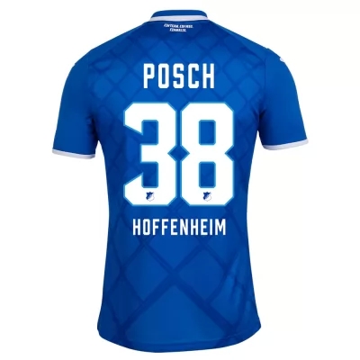 Muži Futbal Stefan Posch 38 Domáci Modrá Dresy 2019/20 Košele Dres