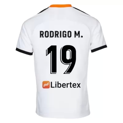 Muži Futbal Rodrigo M. 19 Domáci Biely Dresy 2019/20 Košele Dres