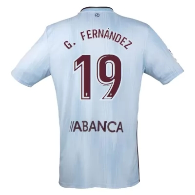Muži Futbal Gabriel Fernandez 19 Domáci Modrá Dresy 2019/20 Košele Dres