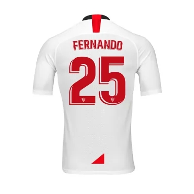 Muži Futbal Fernando 25 Domáci Biely Dresy 2019/20 Košele Dres