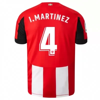Muži Futbal Inigo Martinez 4 Domáci Červená Dresy 2019/20 Košele Dres