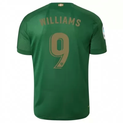 Muži Futbal Inaki Williams 9 Vonkajší Zelená Dresy 2019/20 Košele Dres