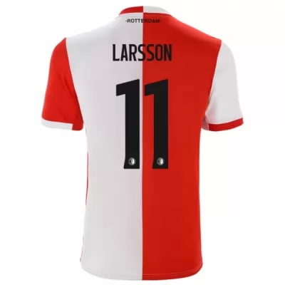 Muži Futbal Sam Larsson 11 Domáci Červená Biela Dresy 2019/20 Košele Dres