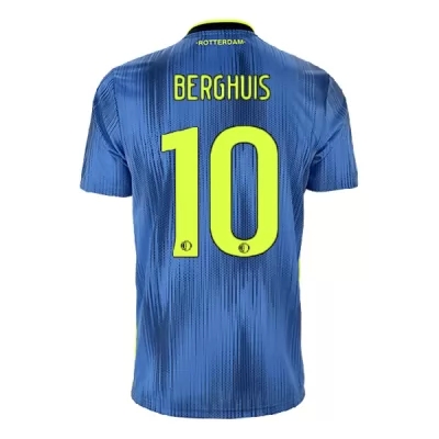 Muži Futbal Steven Berghuis 10 Vonkajší Modrá Dresy 2019/20 Košele Dres