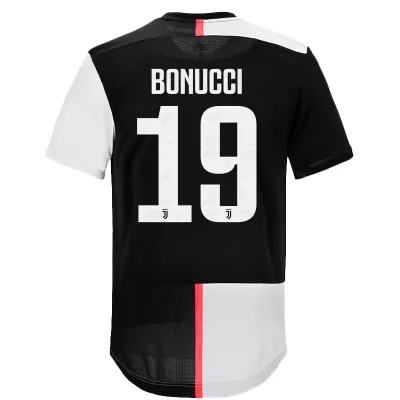 Muži Futbal Leonardo Bonucci 19 Domáci Biely Čierna Dresy 2019/20 Košele Dres