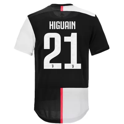 Muži Futbal Gonzalo Higuain 21 Domáci Biely Čierna Dresy 2019/20 Košele Dres