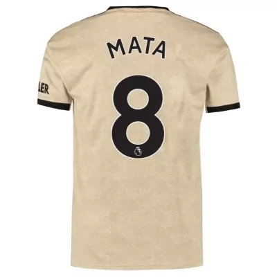 Muži Futbal Juan Mata 8 Vonkajší Šampanské Dresy 2019/20 Košele Dres