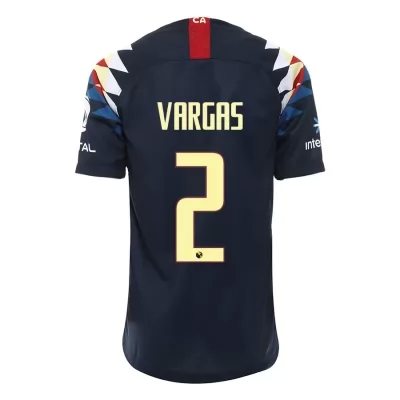 Muži Futbal Carlos Vargas 2 Vonkajší Kráľovská Modrá Dresy 2019/20 Košele Dres