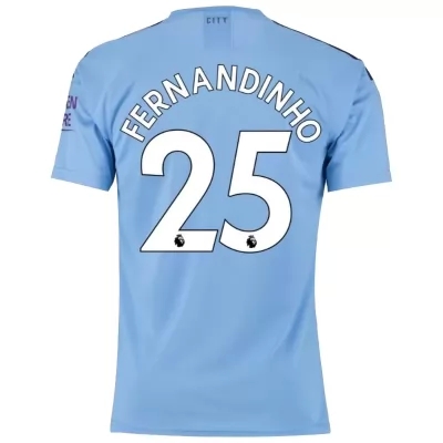 Muži Futbal Fernandinho 25 Domáci Modrá Dresy 2019/20 Košele Dres