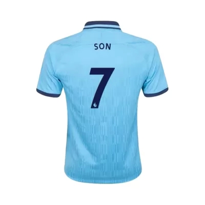 Muži Futbal Son Heung-min 7 3 Sada Modrá Dresy 2019/20 Košele Dres