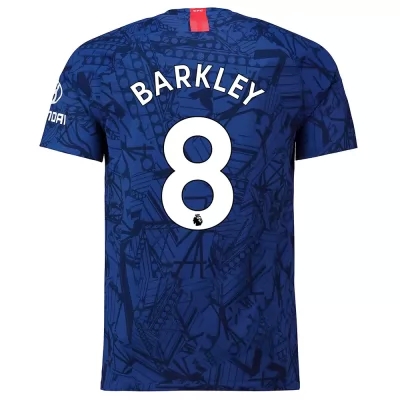 Muži Futbal Ross Barkley 8 Domáci Kráľovská Modrá Dresy 2019/20 Košele Dres