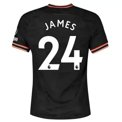 Muži Futbal James 24 3 Sada Čierna Dresy 2019/20 Košele Dres