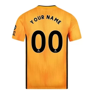 Muži Futbal Tvoje Meno 0 Domáci Žltá Dresy 2019/20 Košele Dres