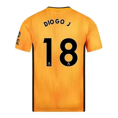 Muži Futbal Diogo Jota 18 Domáci Žltá Dresy 2019/20 Košele Dres