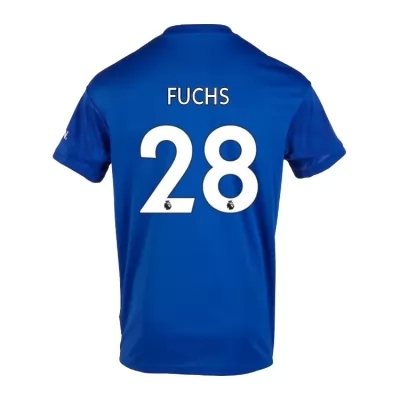 Muži Futbal Christian Fuchs 28 Domáci Kráľovská Modrá Dresy 2019/20 Košele Dres