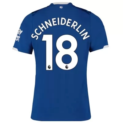 Muži Futbal Morgan Schneiderlin 18 Domáci Kráľovská Modrá Dresy 2019/20 Košele Dres