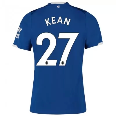 Muži Futbal Moise Kean 27 Domáci Kráľovská Modrá Dresy 2019/20 Košele Dres