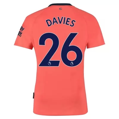 Muži Futbal Tom Davies 26 Vonkajší Oranžový Dresy 2019/20 Košele Dres
