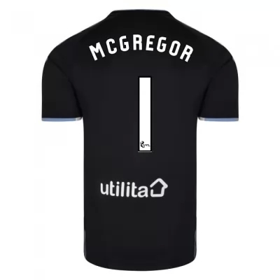 Muži Futbal Allan Mcgregor 1 Vonkajší Čierna Dresy 2019/20 Košele Dres