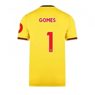 Muži Futbal Heurelho Gomes 1 Domáci Žltá Dresy 2019/20 Košele Dres