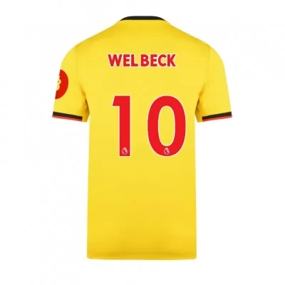 Muži Futbal Danny Welbeck 10 Domáci Žltá Dresy 2019/20 Košele Dres