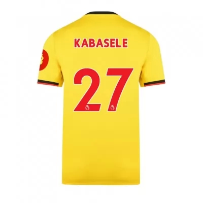 Muži Futbal Kabasele 27 Domáci Žltá Dresy 2019/20 Košele Dres