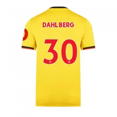 Muži Futbal Pontus Dahlberg 30 Domáci Žltá Dresy 2019/20 Košele Dres