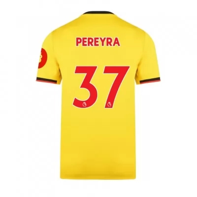 Muži Futbal Roberto Pereyra 37 Domáci Žltá Dresy 2019/20 Košele Dres