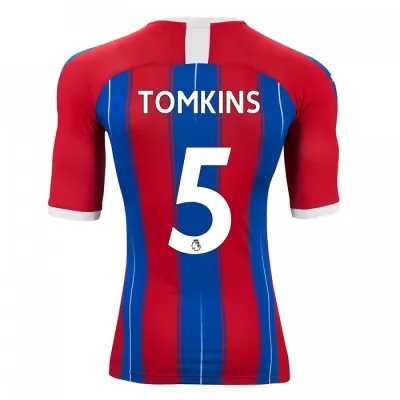 Muži Futbal Tomkins 5 Domáci Červená Modrá Dresy 2019/20 Košele Dres