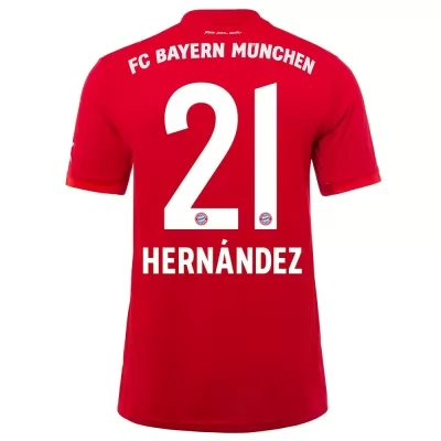 Muži Futbal Lucas Hernandez 21 Domáci Červená Dresy 2019/20 Košele Dres