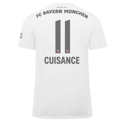 Muži Futbal Mickaël Cuisance 11 Vonkajší Biely Dresy 2019/20 Košele Dres