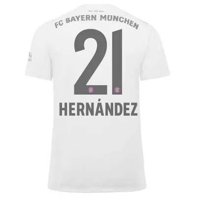Muži Futbal Lucas Hernandez 21 Vonkajší Biely Dresy 2019/20 Košele Dres