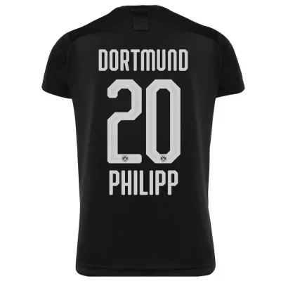 Muži Futbal Philipp 20 Vonkajší Čierna Dresy 2019/20 Košele Dres