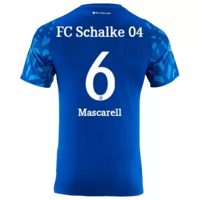 Muži Futbal Omar Mascarell 6 Domáci Modrá Dresy 2019/20 Košele Dres