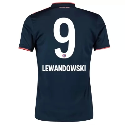 Deti Futbal Robert Lewandowski 9 3 Sada Vojnové Loďstvo Dresy 2019/20 Košele Dres