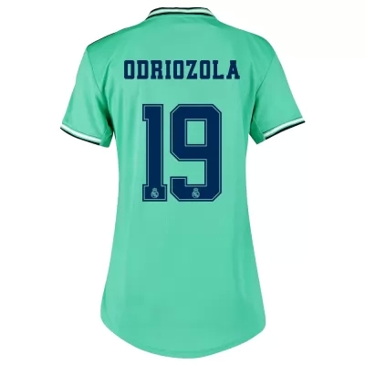 Ženy Futbal Alvaro Odriozola 19 3 Sada Zelená Dresy 2019/20 Košele Dres