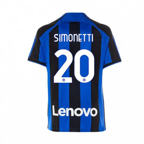 Kandiny Deti Flaminia Simonetti #20 Kráľovská Modrá Čierna Dresy Hazai Csapatmez 2022/23 Triĭká