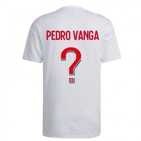 Kandiny Deti Emerson Pedro Vanga #0 Biela Modrá Červená Dresy Hazai Csapatmez 2022/23 Triĭká