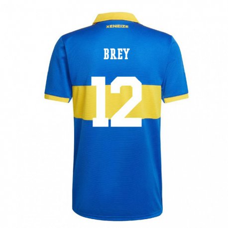 Kandiny Deti Leandro Brey #12 Olympijská Žltá Dresy Hazai Csapatmez 2022/23 Triĭká
