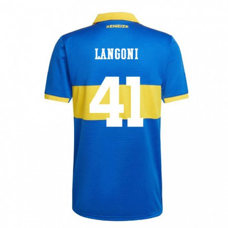Kandiny Deti Luca Langoni #41 Olympijská Žltá Dresy Hazai Csapatmez 2022/23 Triĭká