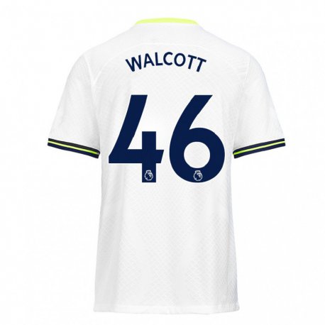 Kandiny Deti Malachi Fagan Walcott #46 Biela Zelená Dresy Hazai Csapatmez 2022/23 Triĭká