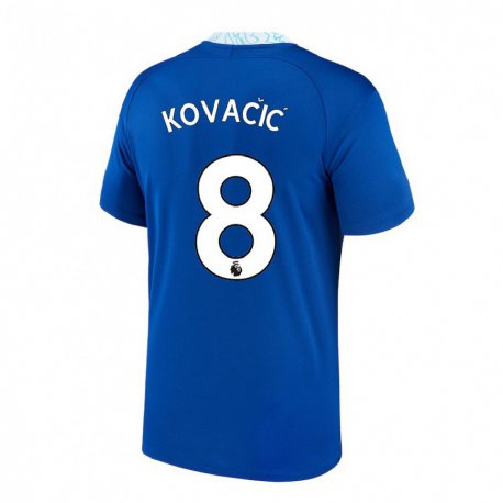Kandiny Deti Mateo Kovacic #8 Tmavomodrá Dresy Hazai Csapatmez 2022/23 Triĭká