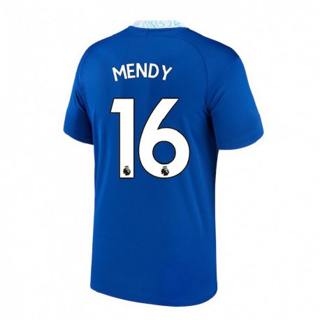 Kandiny Deti Edouard Mendy #16 Tmavomodrá Dresy Hazai Csapatmez 2022/23 Triĭká