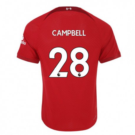 Kandiny Muži Megan Campbell #28 Tmavo Červená Dresy Hazai Csapatmez 2022/23 Triĭká