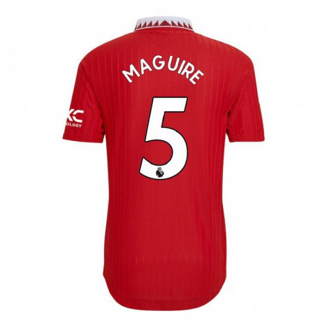 Kandiny Muži Harry Maguire #5 Červená Dresy Hazai Csapatmez 2022/23 Triĭká