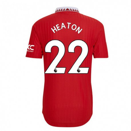 Kandiny Muži Tom Heaton #22 Červená Dresy Hazai Csapatmez 2022/23 Triĭká
