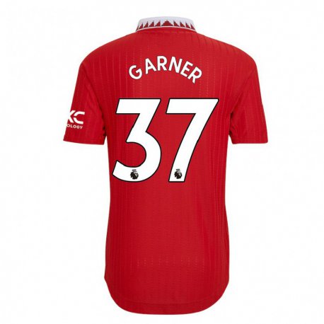 Kandiny Muži James Garner #37 Červená Dresy Hazai Csapatmez 2022/23 Triĭká