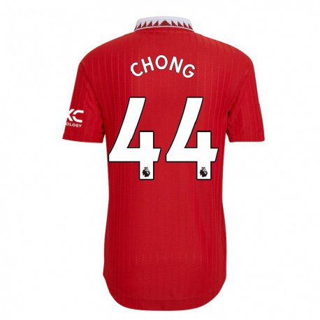 Kandiny Muži Tahith Chong #44 Červená Dresy Hazai Csapatmez 2022/23 Triĭká