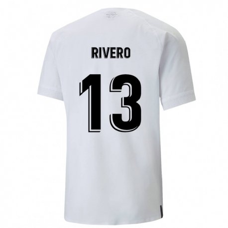 Kandiny Muži Cristian Rivero #13 Krémovo Biela Dresy Hazai Csapatmez 2022/23 Triĭká