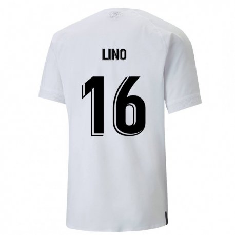 Kandiny Muži Samuel Lino #16 Krémovo Biela Dresy Hazai Csapatmez 2022/23 Triĭká